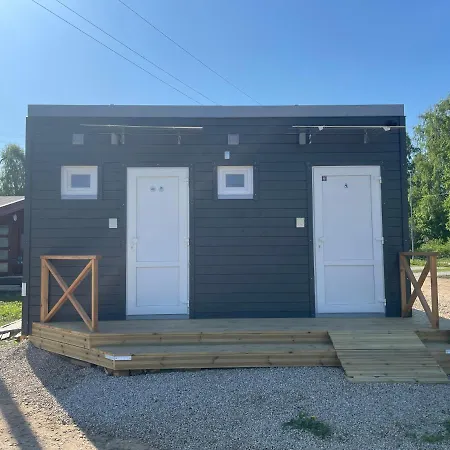 Womocamp Holzhuette 2 With Shared Wc * Saulkrasti