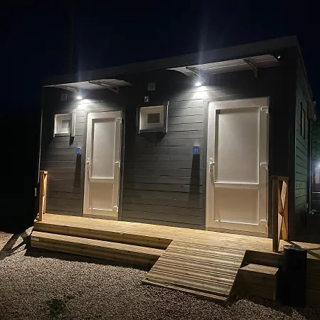 Womocamp Holzhuette 2 With Shared Wc Saulkrasti
